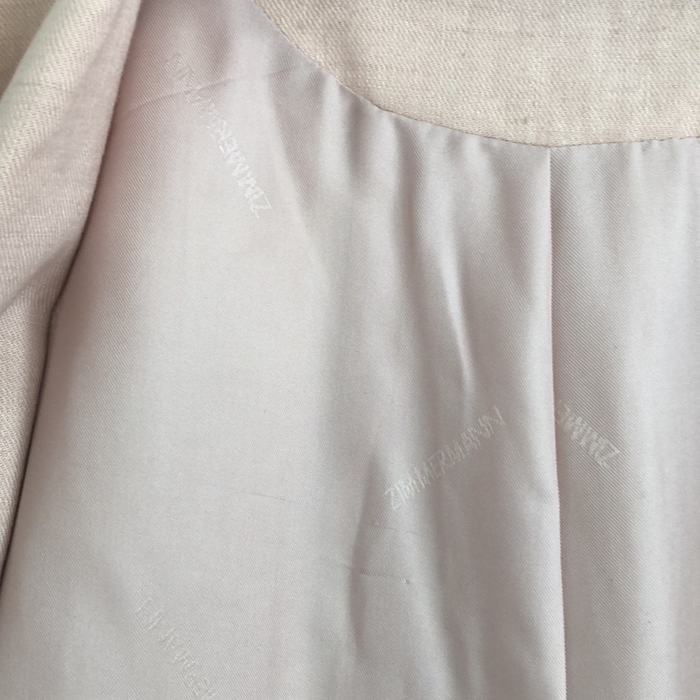Zimmerman Pink Belted Trench Coat | Designer Size 1 - Picture 13 of 14